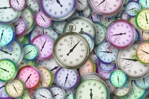 Challenge "60 secondes" - chronomètres colorés